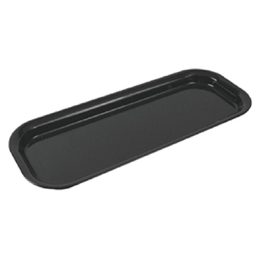BauscherHepp TB604 15 Inch Rectangular Tray Dishwasher Safe SAN Black