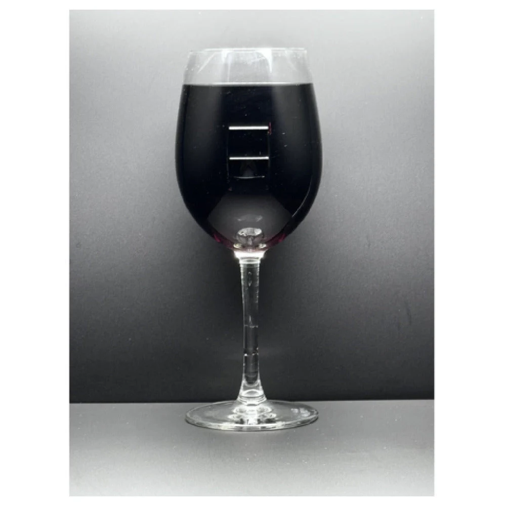 Buccaneer Container Corp 6Y9PL9233 16 Oz Wine Glass with Laser Etched Pour Lines