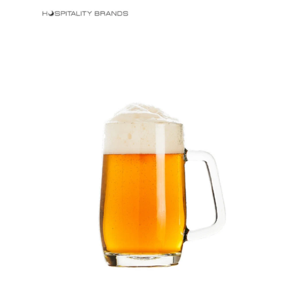 Hospitality Brands HGU50833-006 16 Oz Mug Clear Premium Glass Pack of 6