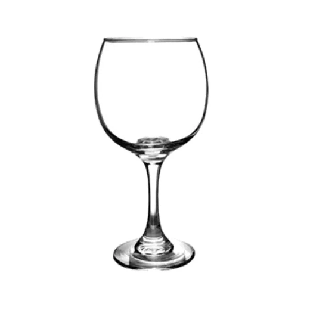International Tableware 4740 21 Oz Burgundy Wine Glass with Stem Clear Glass