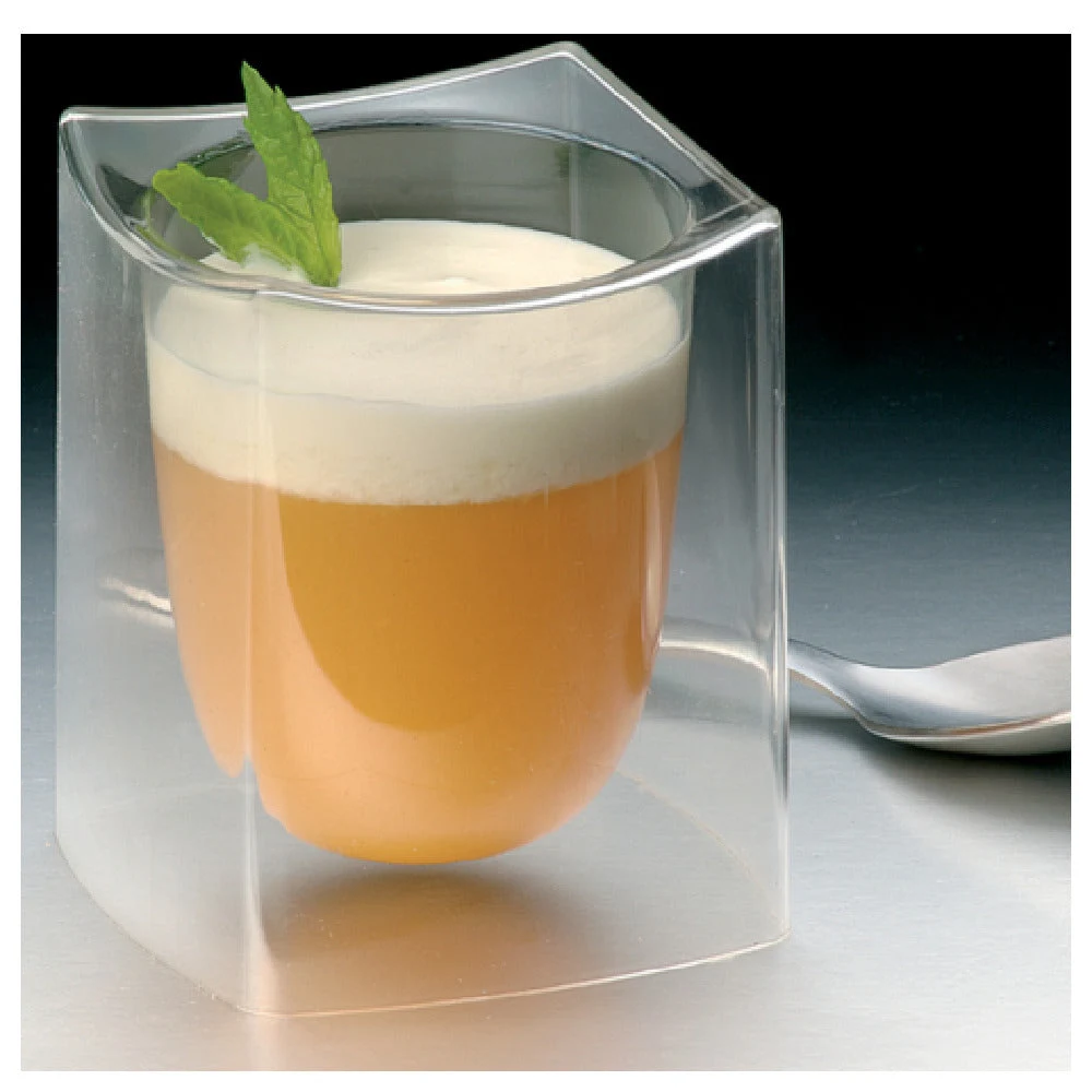 JB Prince R530 B 1.5 Oz Disposable Appetizer Glass Plastic Transparent 144 Packs