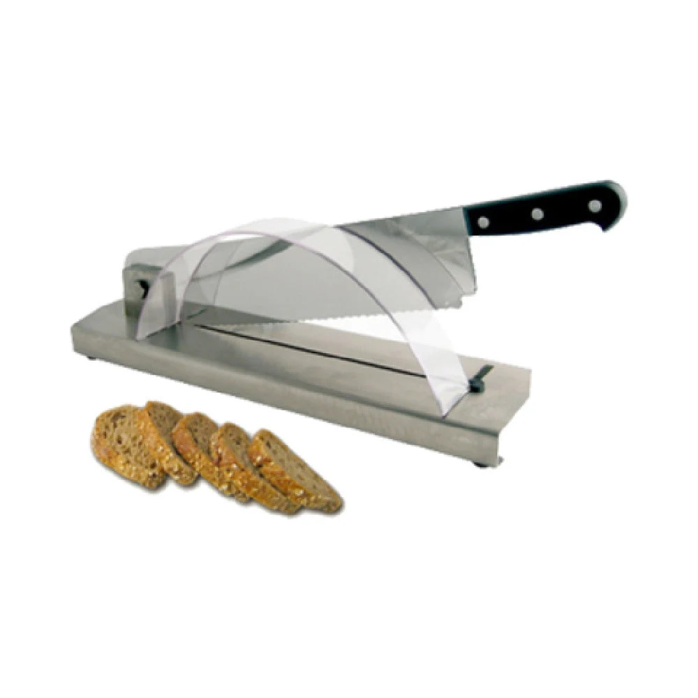 Louis Tellier 35CPX 13.75 Inch Bread Slicer Guillotine Effect Countertop Synthetic Resin Handle