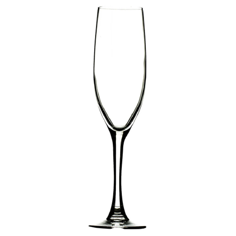 Hospitality Brands HGV4409-006 7 Oz Flute Glass Fully Tempered Champagne Glass