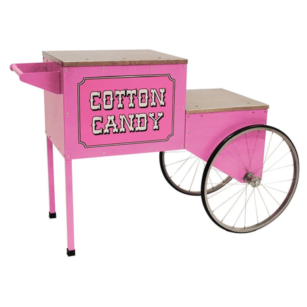 Winco 30090 60 Inch Trolley for Cotton Candy Machine with Heavy-Duty Steel Frame