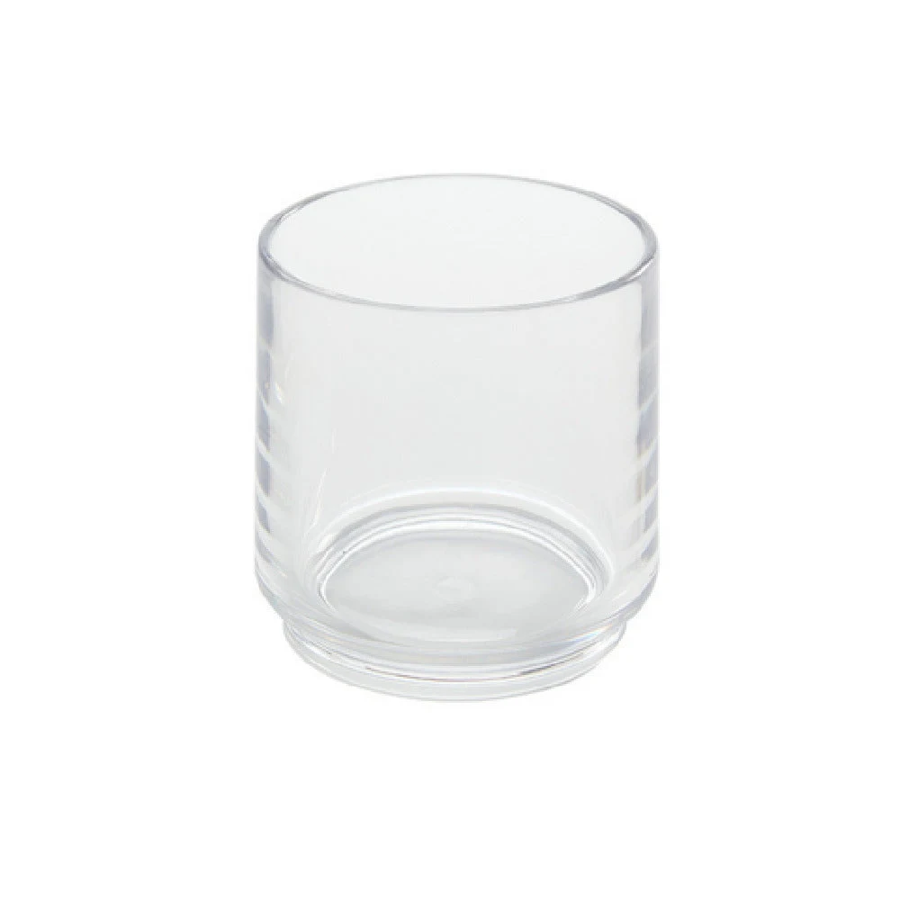 American Metalcraft BUR8 8 oz Stackable Rocks Glass Tritan Clear