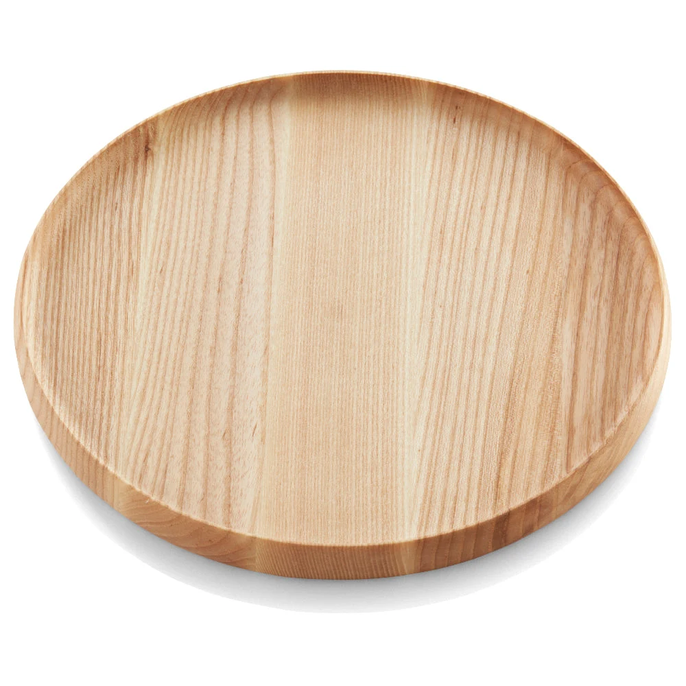 BauscherHepp 53.0141.0435 9.5 Inch Round Serving Tray with Ashwood Finish