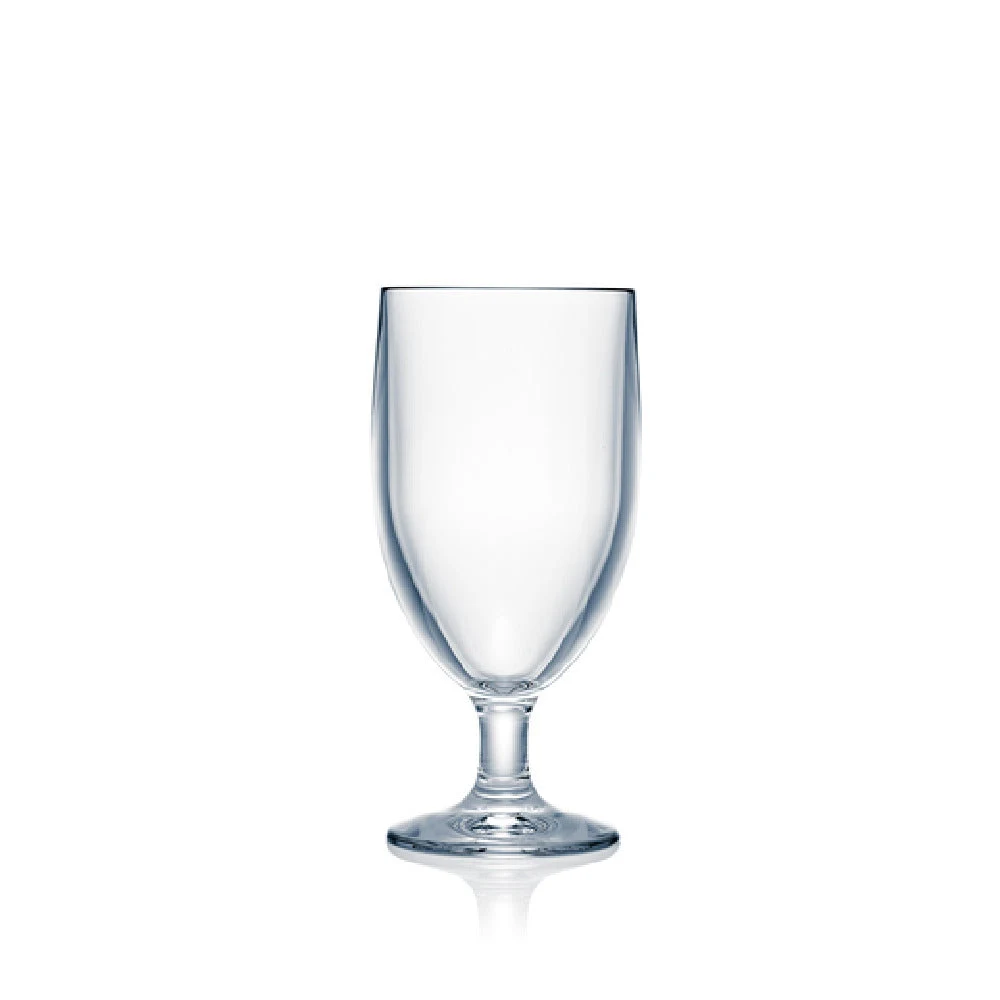 Steelite N206123 12 Oz Water/Soda Goblet Glass Shatter Proof Clear Polycarbonate
