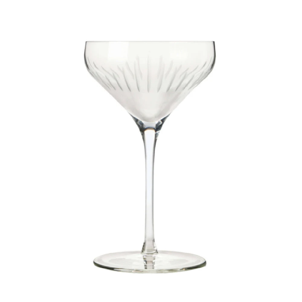 Libbey 9329/AM8Y8J 8 Oz Coupe Glass Clear Dishwasher Safe Durable Glass
