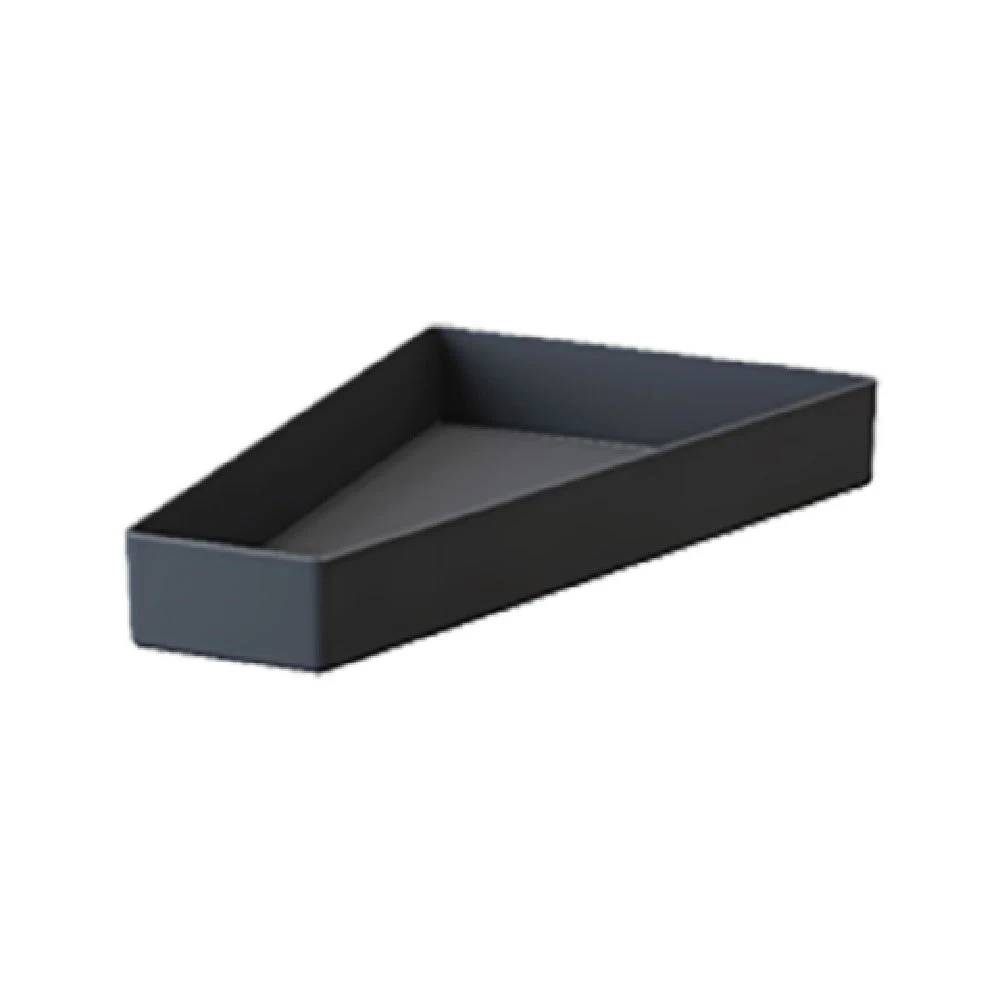 BauscherHepp 57.0157.9990 15 Inch Ice Tray Plastic Insert Black with Sequence