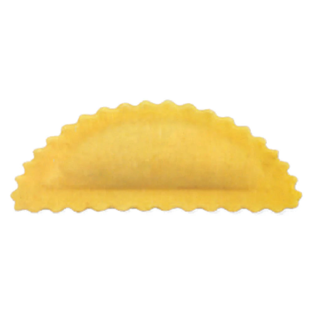 Arcobaleno Pasta Equipment MOLD-AMF-RS-28A 3-7/8 Inch Ravioli Mold Half Moon