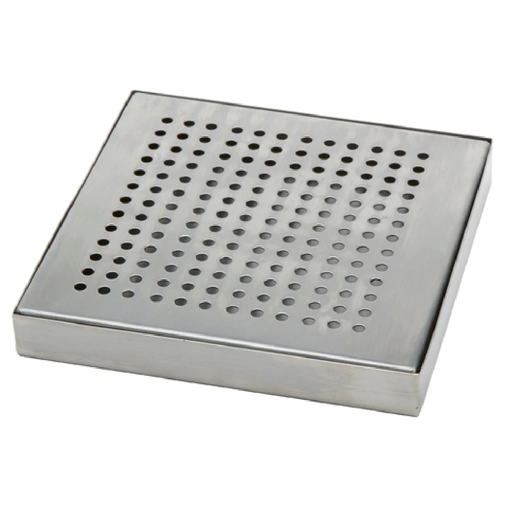 American Metalcraft DT4 6 Inch Stainless Steel Drip Tray Square with Polished Finish