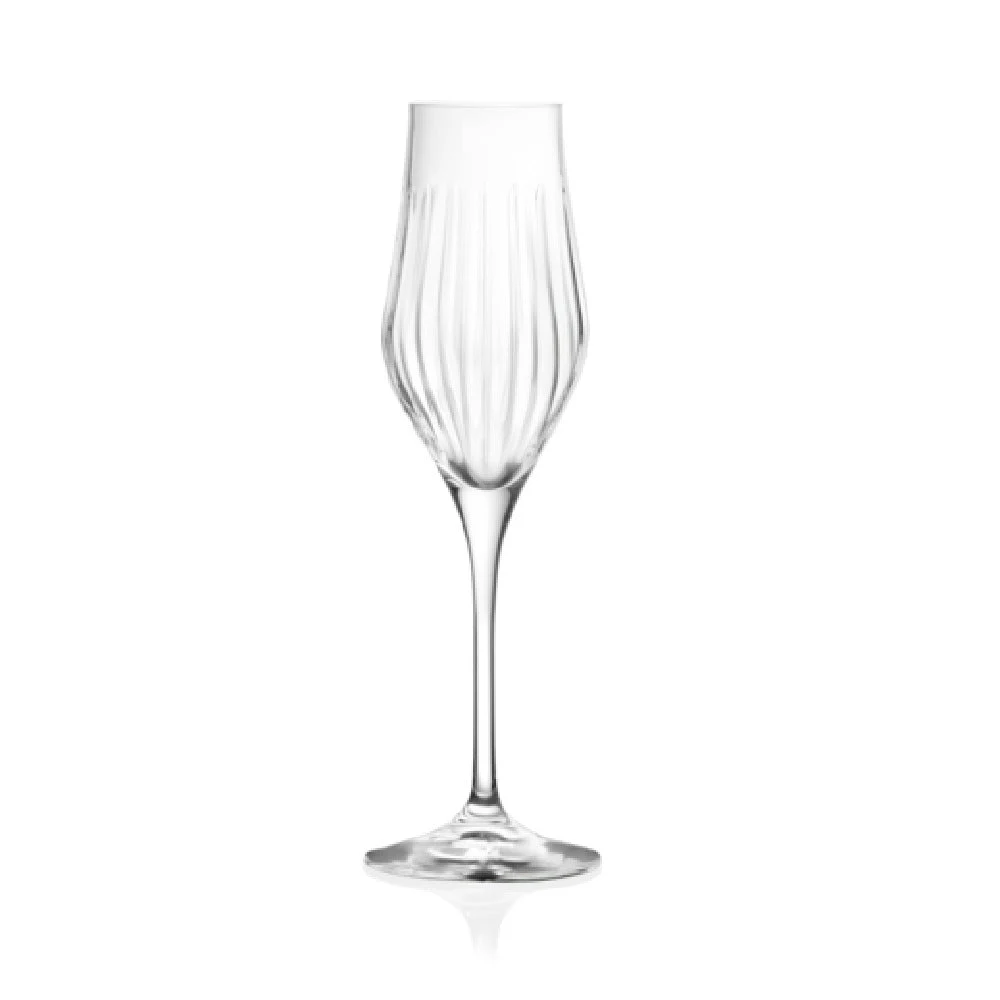 Steelite 677RCR398 Flute Glass 7.5 Oz. 3.5