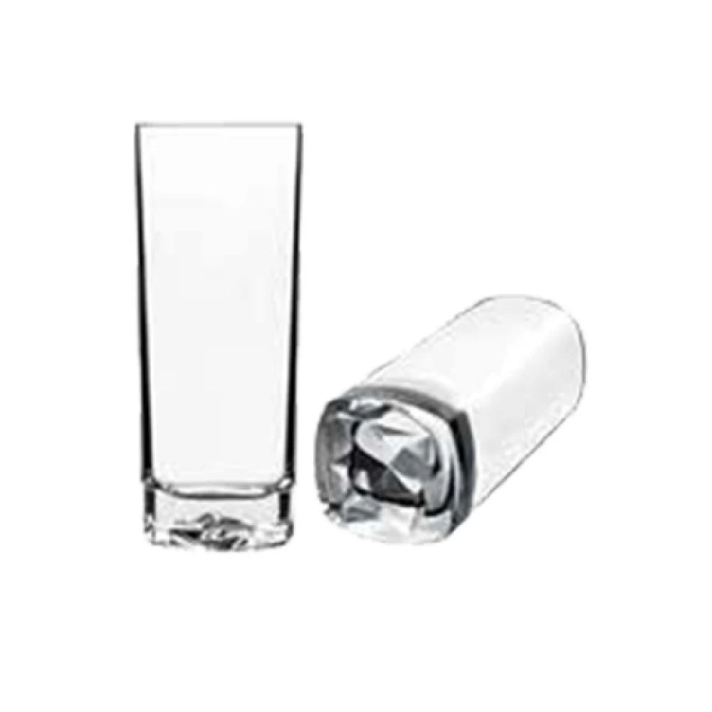 BauscherHepp 10953/01 15 Oz Beverage Glass Square Bottom Lead Free Crystal