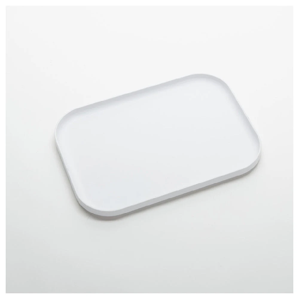 American Metalcraft MTW14 14 Inch Rectangular Market Tray Break-Resistant Melamine White