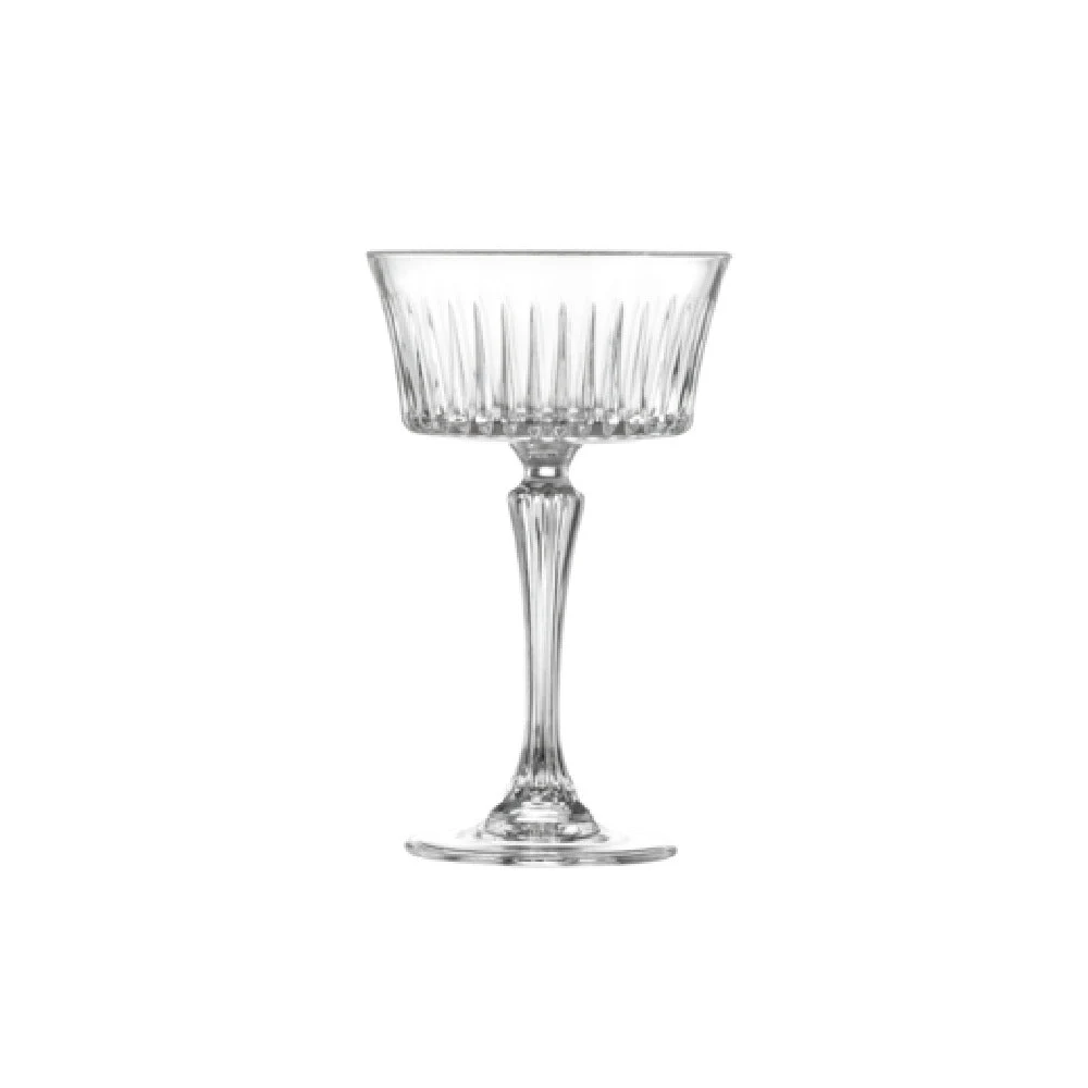 Steelite 677RCR394 8.75 Oz EcoCrystal Coupe Glass Lead Crystal Clear