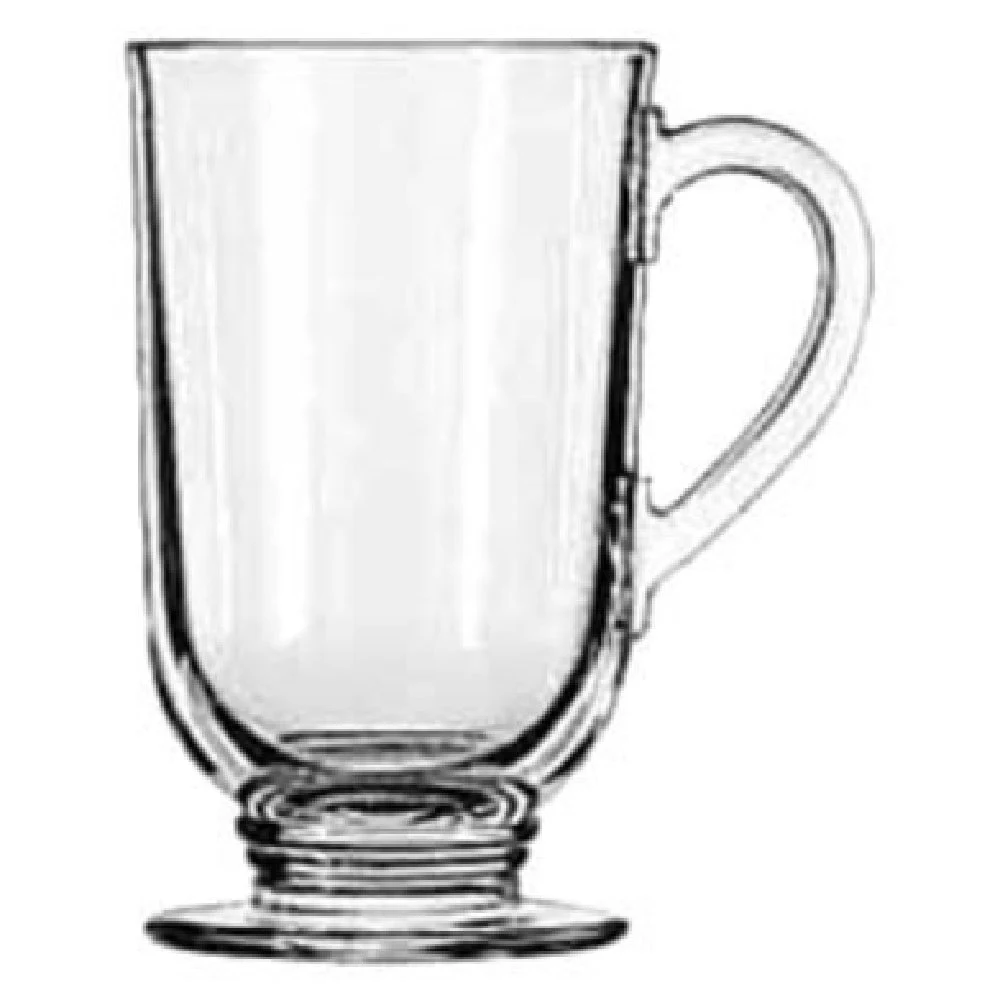 Libbey 5304 10-1/2 Oz Irish Coffee Mug Glass With Handle 12 Packs
