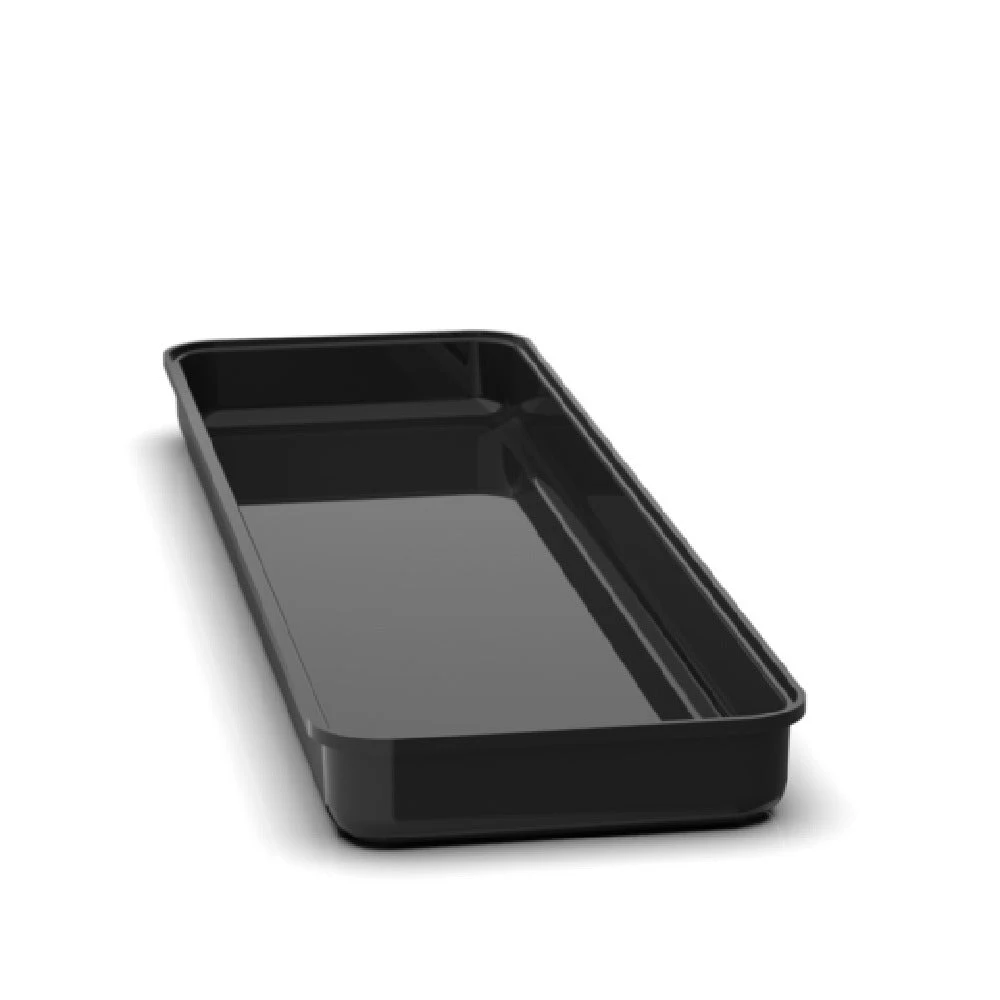 Steelite DFBRC27817S 26 Inch Market Tray Deep Meat Black ABS Plastic