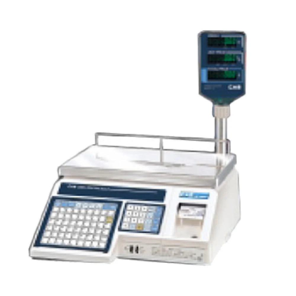Penn Scale LP-1000-NP 15 Inch Thermal Label Printing Scale with Pole