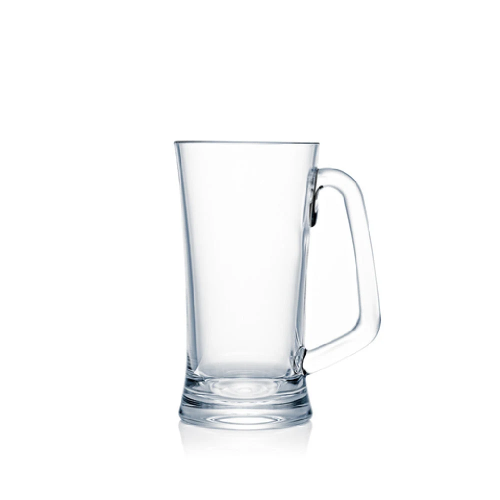 Steelite N403503 17 Oz Shatter Proof Beer Mug Clear Polycarbonate