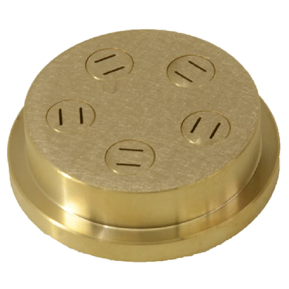 Omcan 13339 6mm Tagliatelle Pasta Die Brass with Precision Engineering