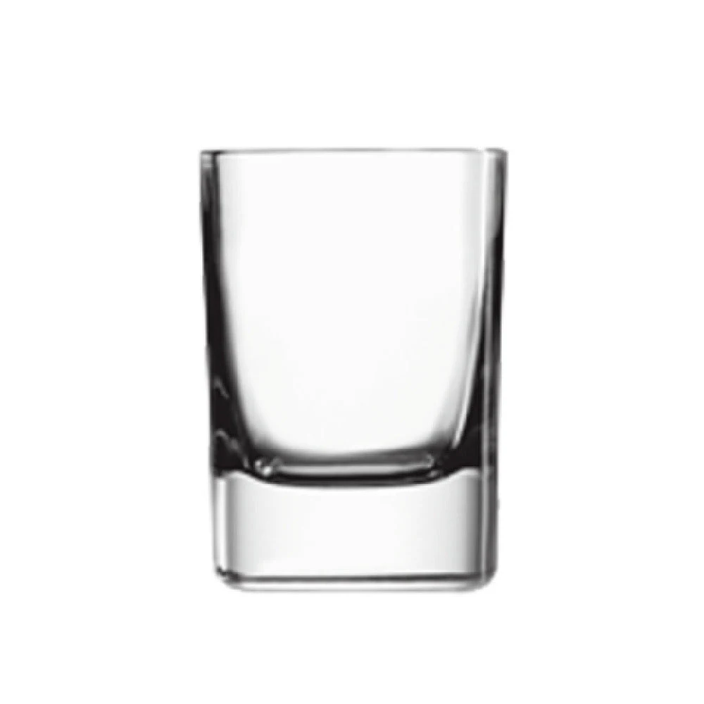 BauscherHepp 09828/06 2 Oz Liqueur Shot Glass Square Shape SON.hyx Crystal Glass