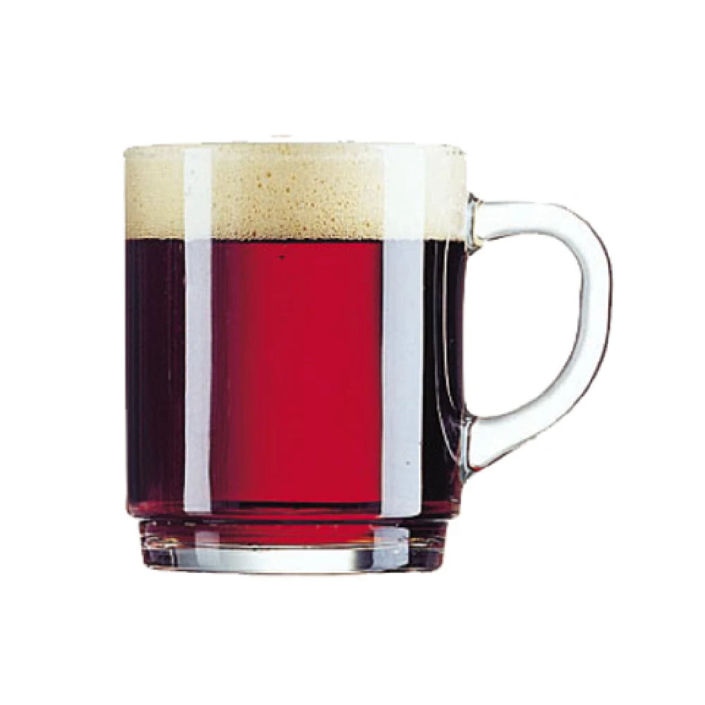 Arc Cardinal V7483 8.5 Oz Coffee and Tea Glass Mug Soda Lime Glass 6 Packs