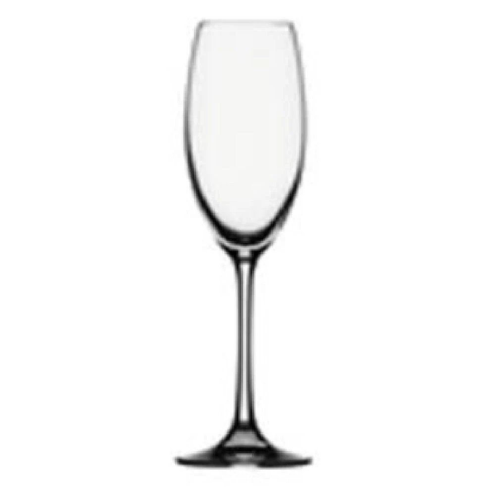 Libbey 4518029 8-3/4 Oz Dishwasher Safe Break Resistant Crystal Champagne Flute