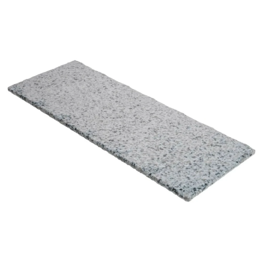 GET Enterprises WDR106 15-7/10 Inch Rectangular Serving Tray Melamine Gray