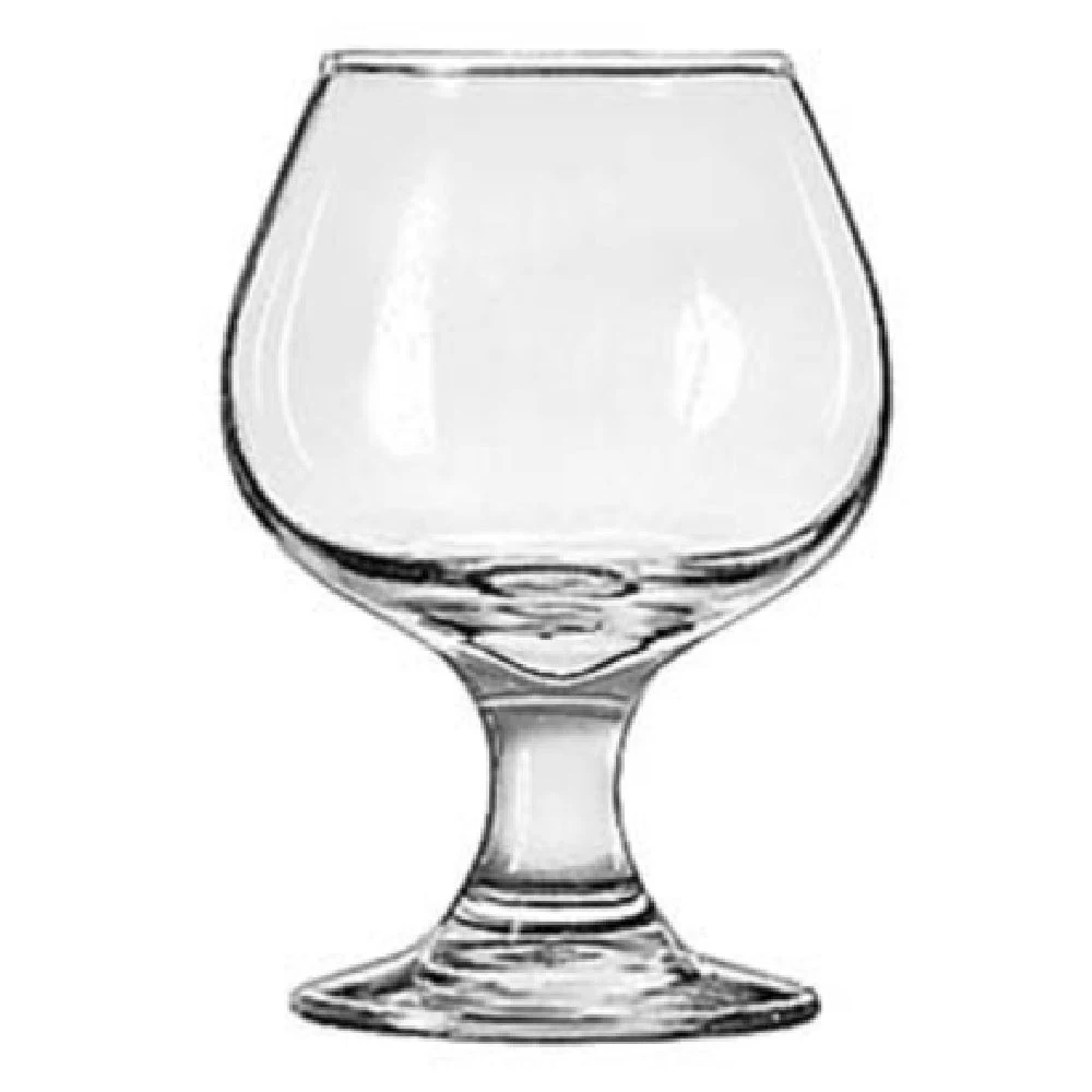 Libbey 3702 5-1/2 Oz Brandy Glass Safedge Rim and Foot Guarantee 12 Packs