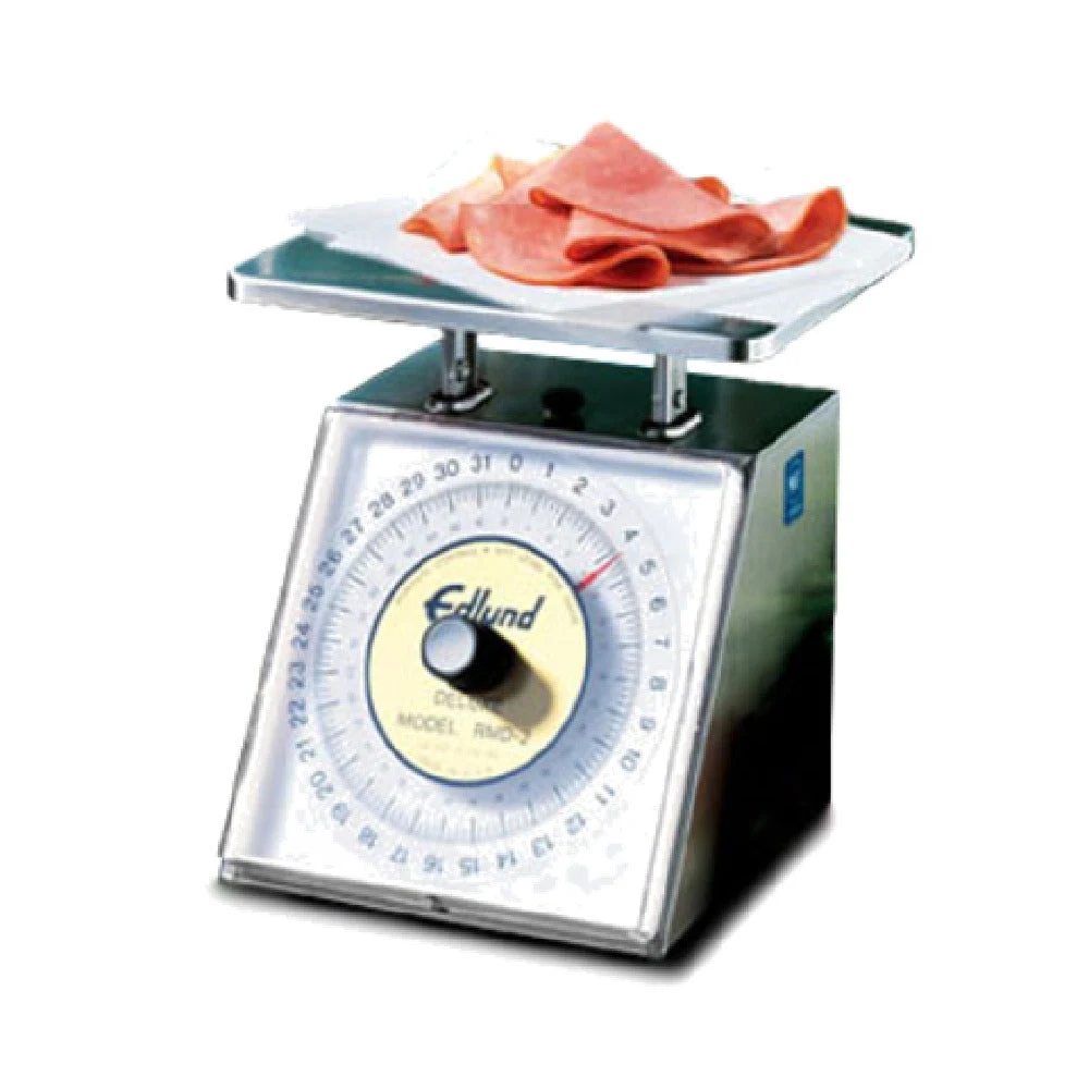 Edlund RMD-2 32 Oz with Rotating Dial Portion Scale Stainless Steel Countertop Model