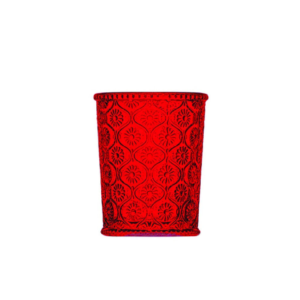 Hospitality Brands FG352010-016 9 Oz Old Fashioned Glass Ruby Color - Case of 16
