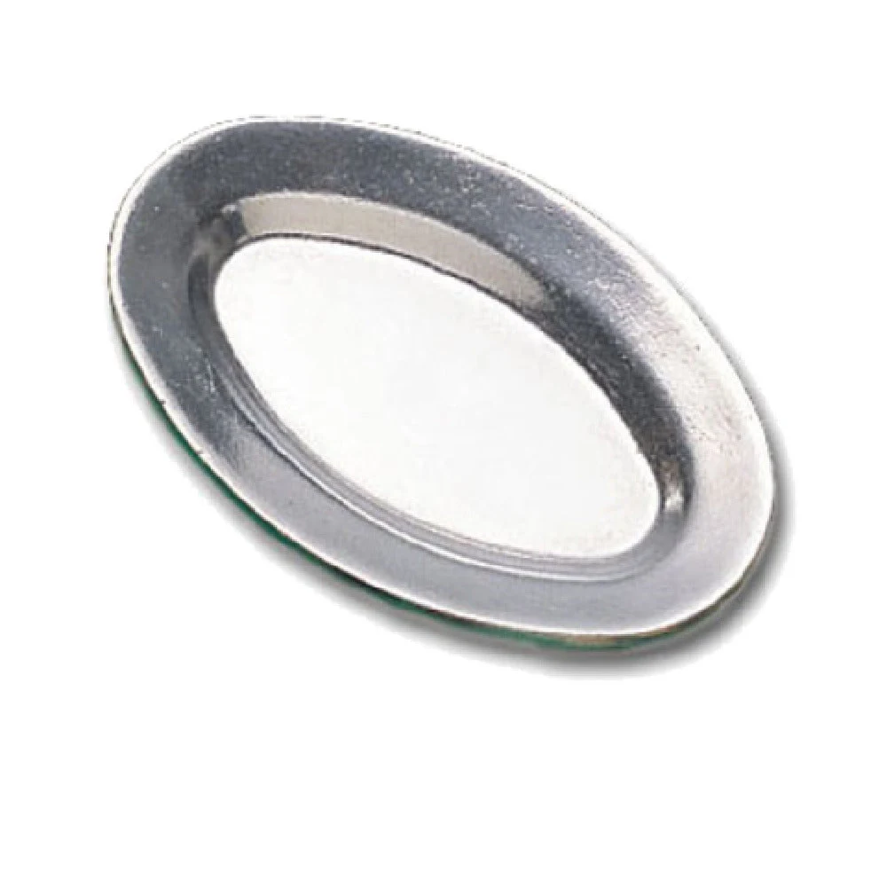 Bon Chef 2013BLK 4-5/8 Inch x 6-1/2 Inch Black Sandstone Platter Aluminum with Ceramic-look Coating