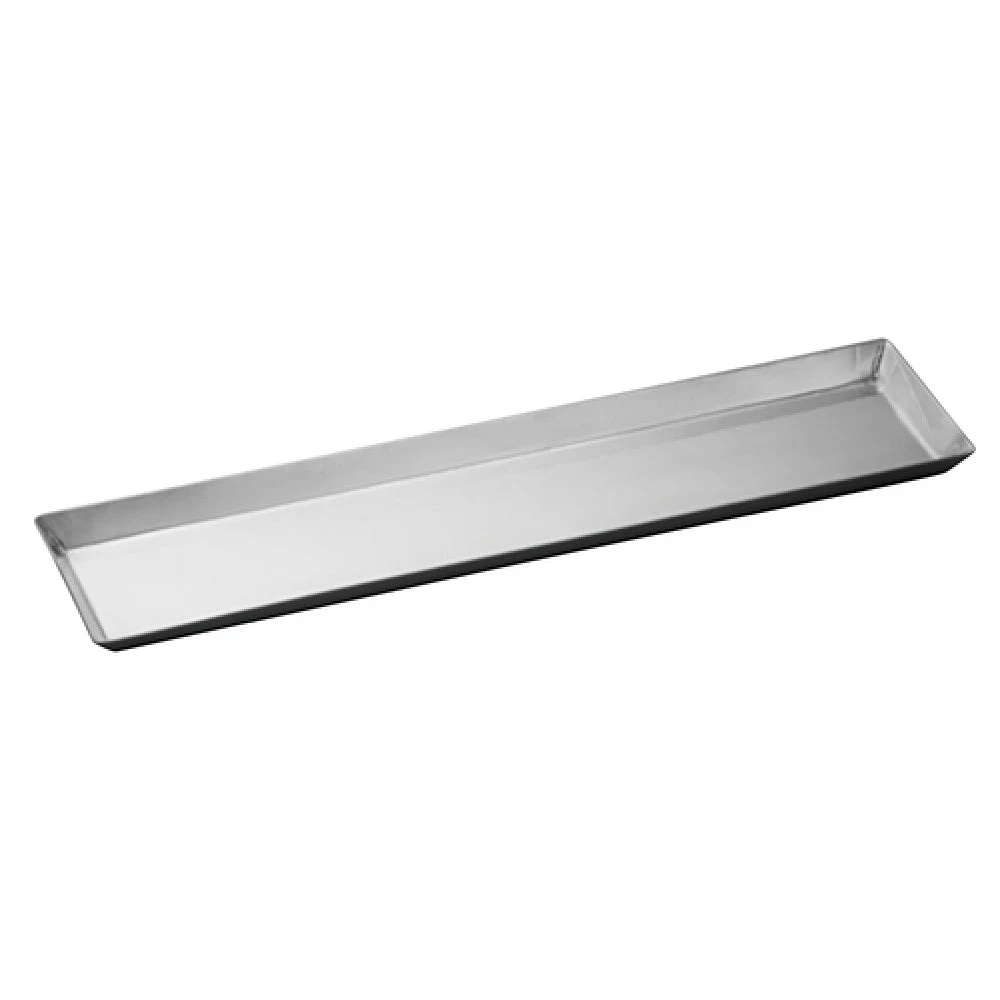Winco DDSI-101S 14-1/8 Inch Serving Tray Stainless Steel Rectangular with Descriptors