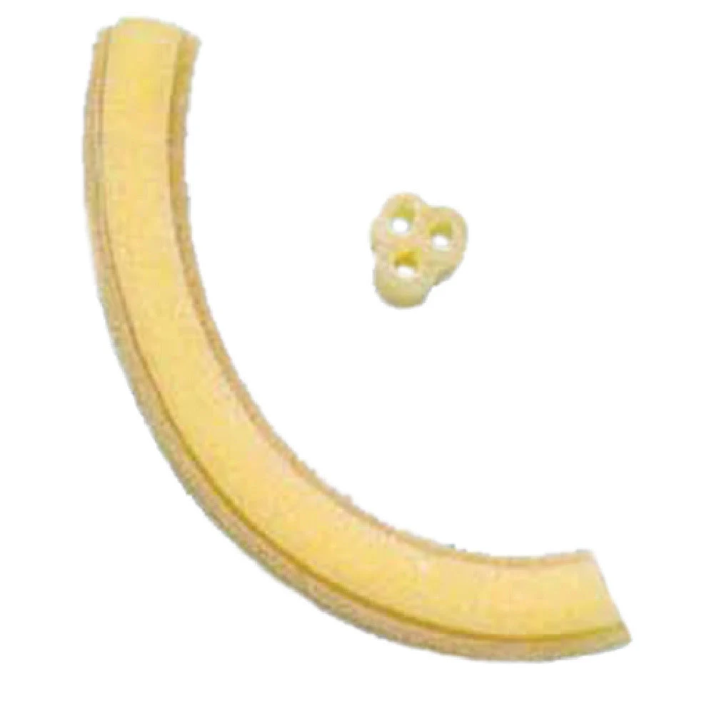 Arcobaleno Pasta Equipment AEX440 and AEX440M#399 8.8mm Tiny Three Loop Pasta Die Bronze