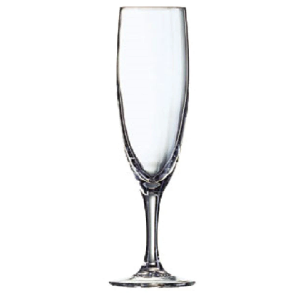 Arc Cardinal 37298 5-3/4 Oz Glass Champagne Flute Glass Stem 4 Dozen Packs