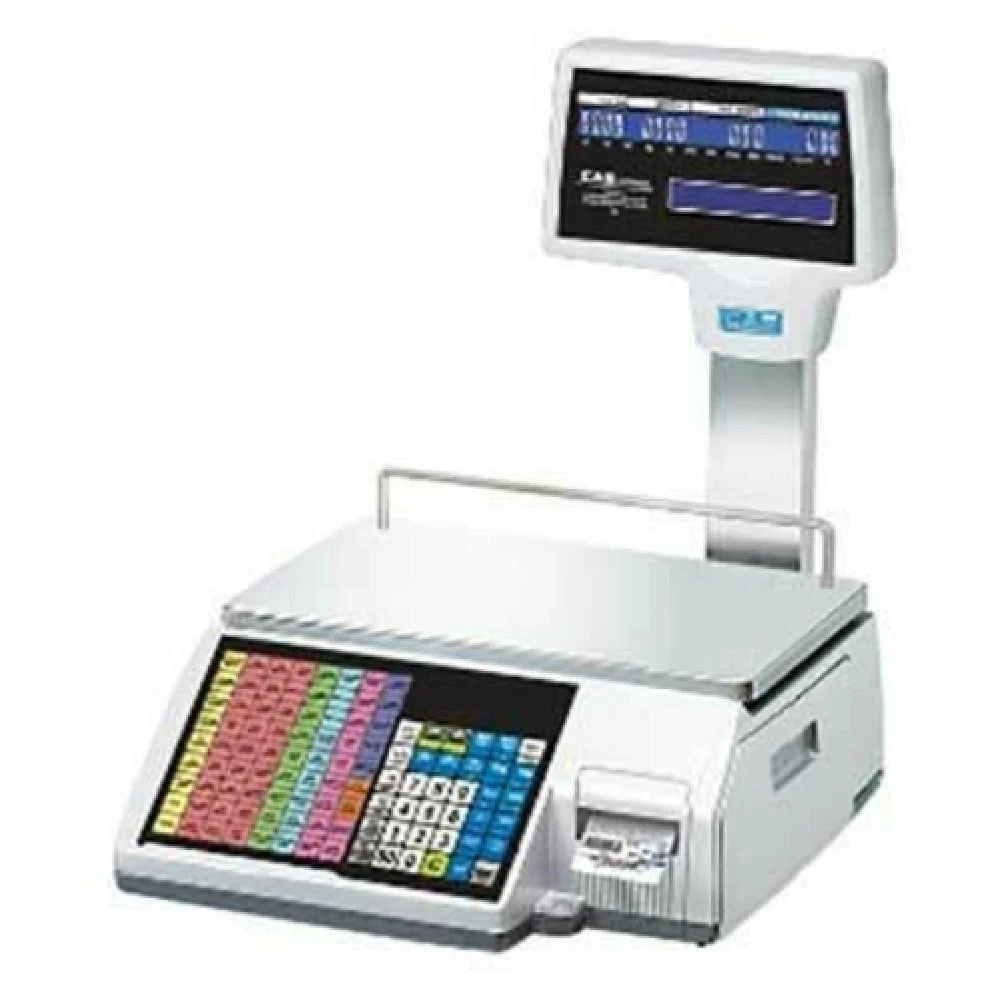 Penn Scale CL5500R-30 W 15 Inch Label Printing Scale Pole Style Dual Range 0 to 30 Lb