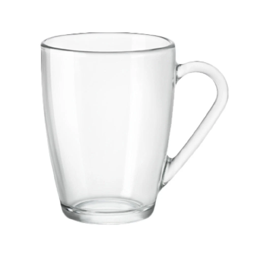Steelite 49126Q832 10.75 Oz Coffee Mug Soda Lime Glass with Icon Design