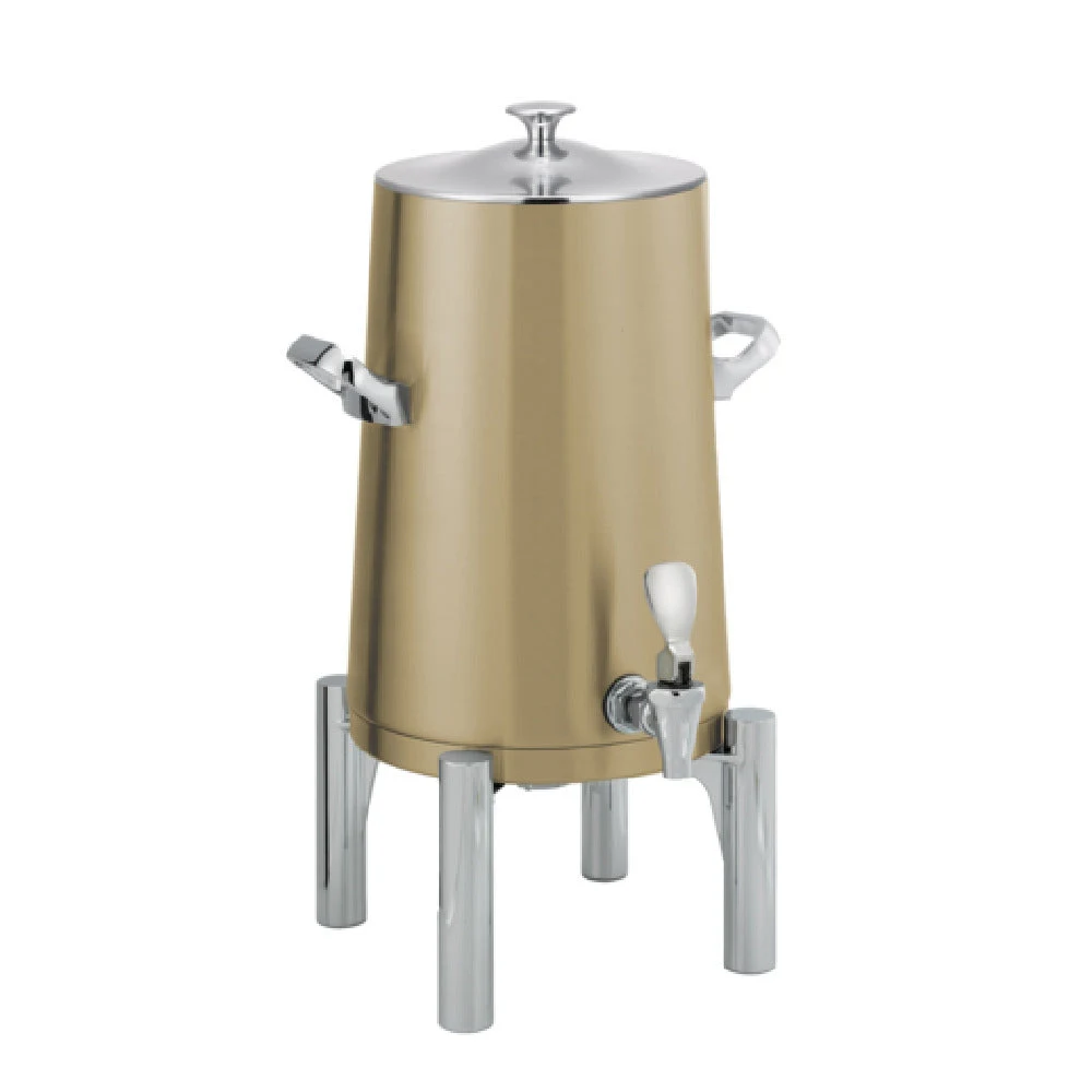 Service Ideas URN30VVGRNCL 13 Inch Vintage Gold Vacuum Insulated Urn