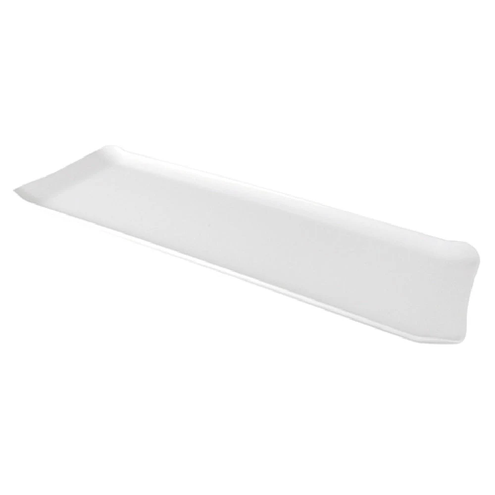 BauscherHepp T1540 21 Inch Reef Collection Tray White Melamine Rectangular