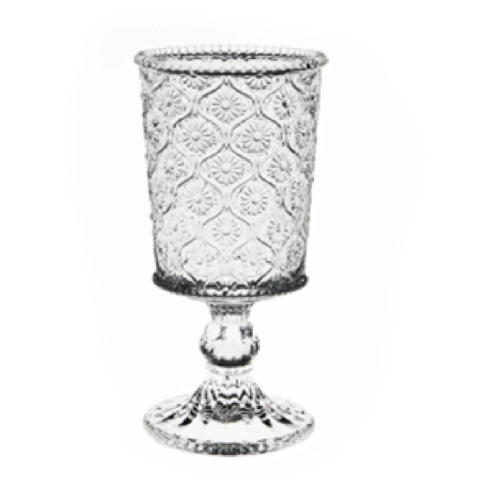Hospitality Brands FG341001-016 8 Oz Clear Glass Goblet - Premium Glass