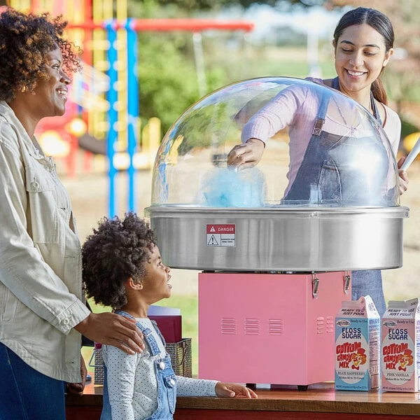 Carnival King CCM28 Cotton Candy Machine with 28