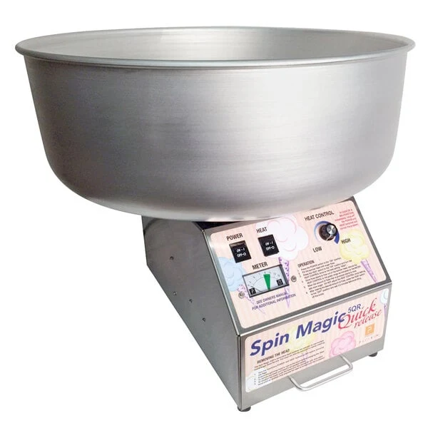 Paragon 7105200QR Spin Magic 5 Quick Release Cotton Candy Machine with 26