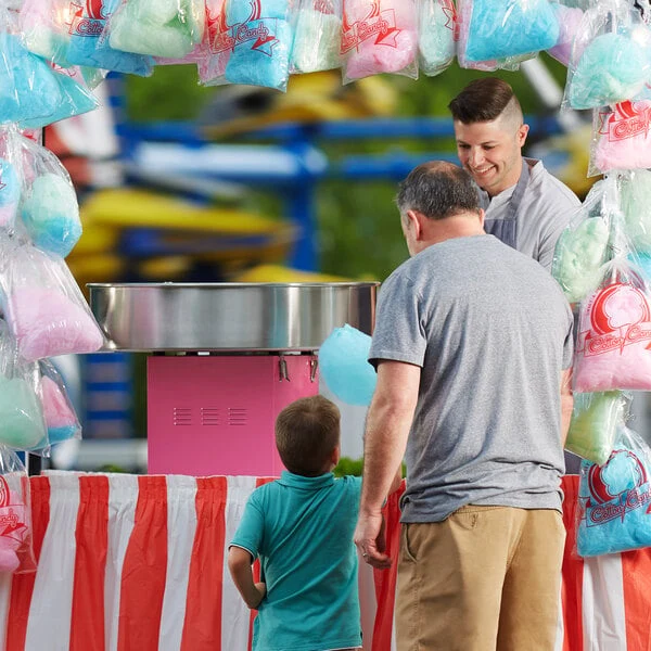 Carnival King CCM28 Cotton Candy Machine with 28