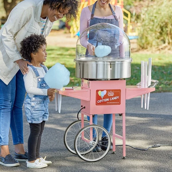Carnival King CCM21CTK Cotton Candy Machine with 21