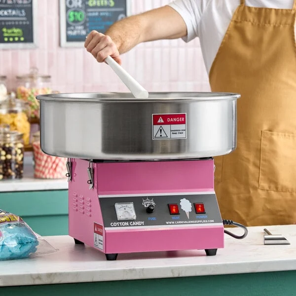 Carnival King CCME21 Cotton Candy Machine with 21