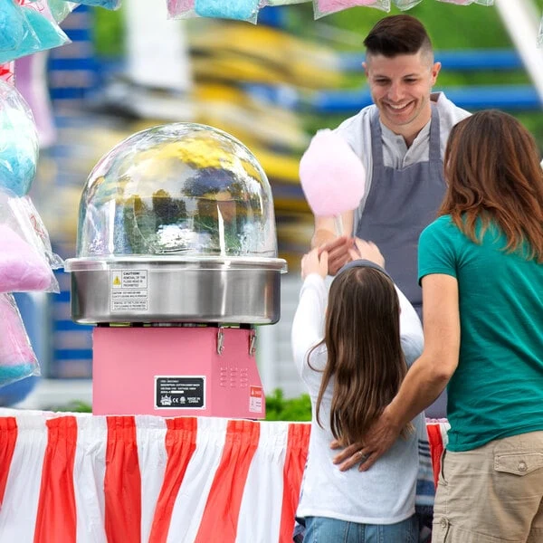 Carnival King CCME21 Cotton Candy Machine with 21